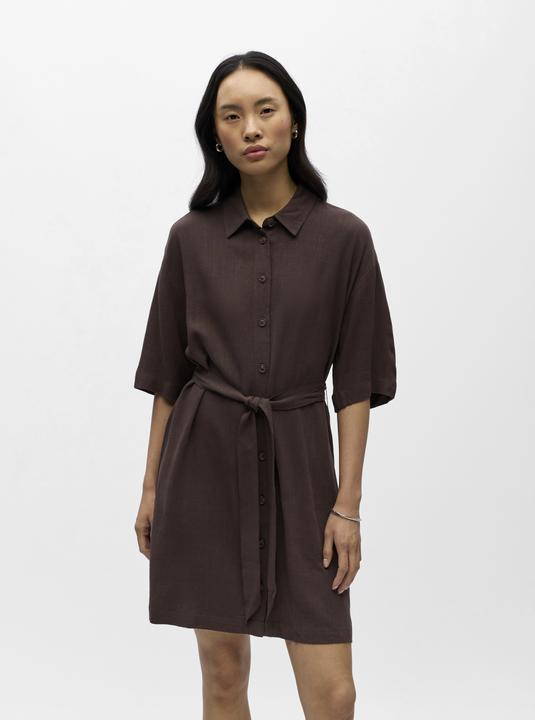 Produktbild Object Gürtel Hemd Midikleid (36)