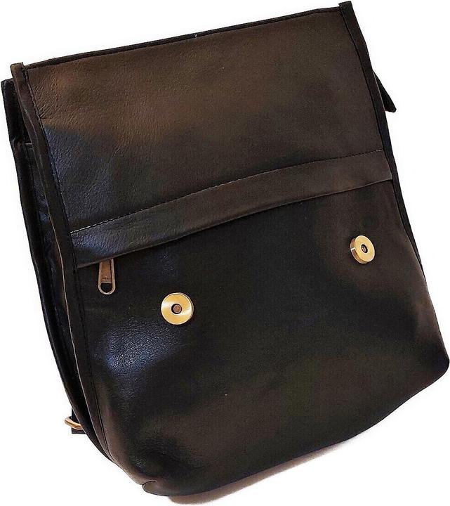 Immagine prodotto Saora Zaino Borsa a tracolla 2in1 Govind2 in vera pelle riciclata