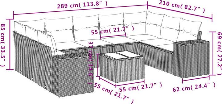 Produktbild vidaXL Kyro