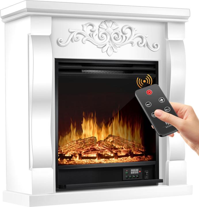 Kesser Elektrokamin Standkamin Kamin elektrisch mit LED 3D-Flamme