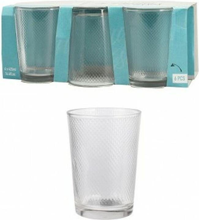 Excellent Houseware Glass set ye6000770 425 ml (6 pieces) (0.43 l, 6 x)