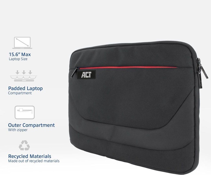 Produktbild Suburb Laptop Sleeve 15.6", made from recycled plastic bottles (15.60", Universal)