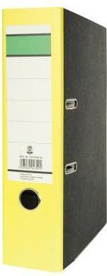 Image du produit Soennecken Classeur DIN A4 80mm carton recyclé jaune (A4, 80 mm, 1 pcs)