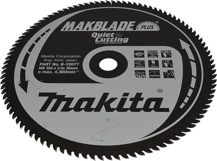 Makita MAKBLADE+ saw blade 350x30x100Z