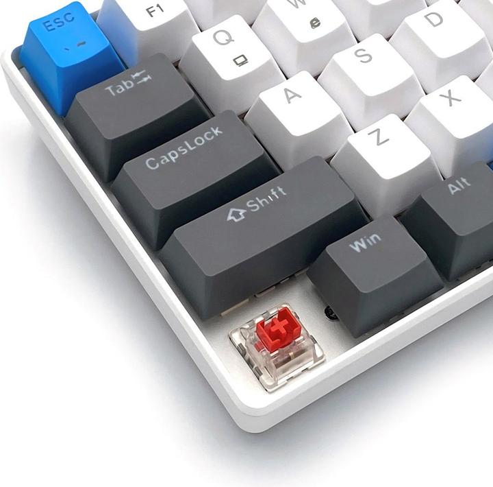 Actual product image Media-Tech Mechanische Tastatur 60% RED CORE MX60 MT1259 (US, Cable)
