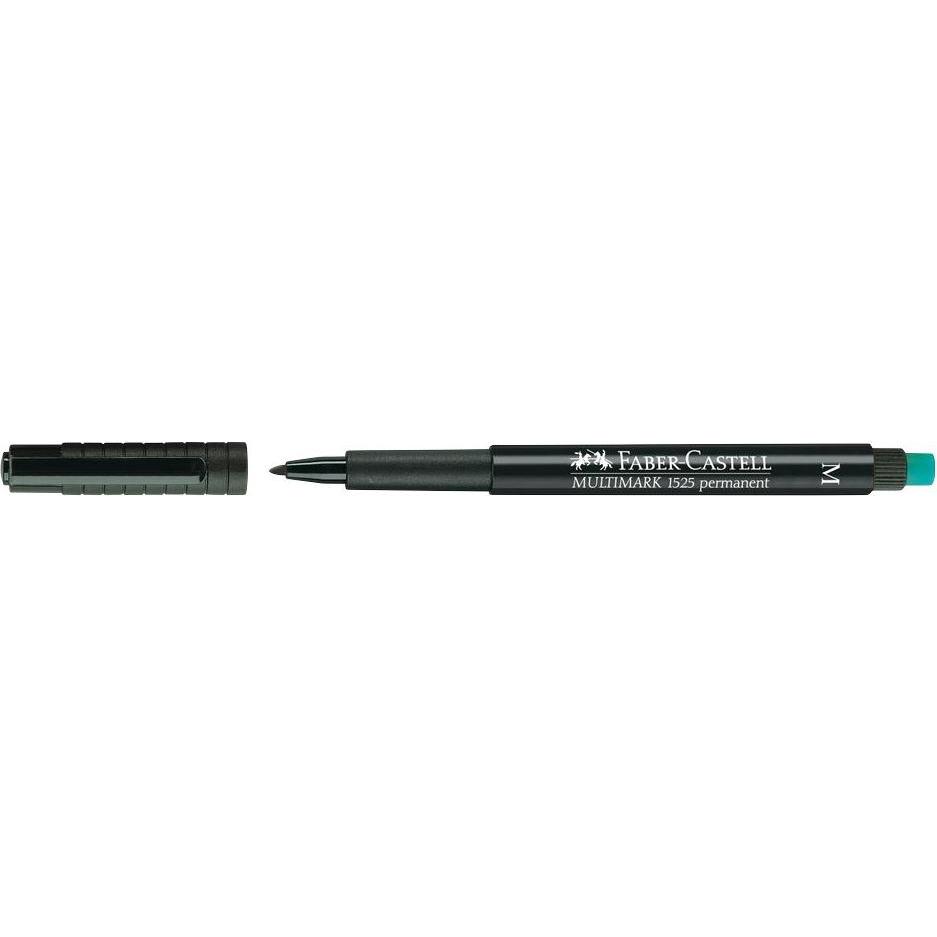 Faber-Castell, Marker, Marker Multimark (Schwarz, 10 x)