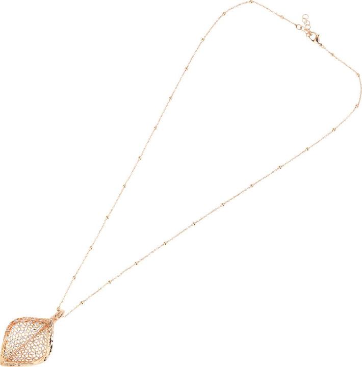 Immagine prodotto Ottaviani Collana in bronzo con glitter argento (60-63 cm)