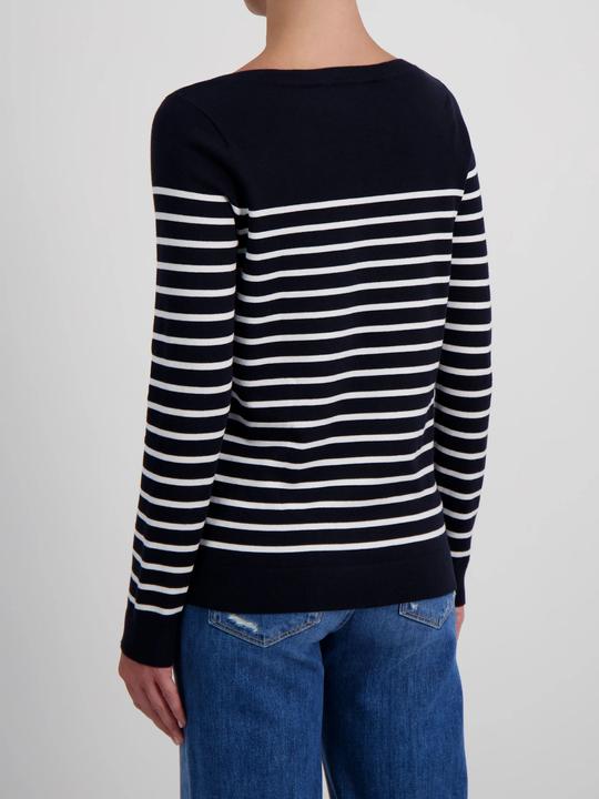 Produktbild Tommy Hilfiger Strickpullover Blau gestreift (XS)