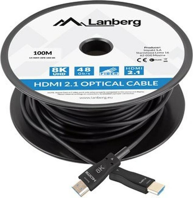 Actual product image Lanberg HDMI – HDMI (100 m)