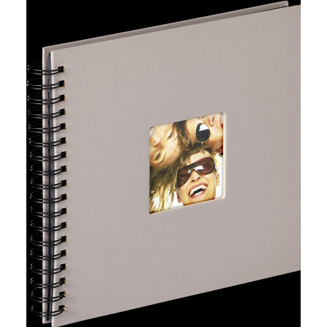 Walther Design, Fotoalbum, Fun Spiral 26x25 40 schwarze Seiten SA108X (26 x 25 cm)