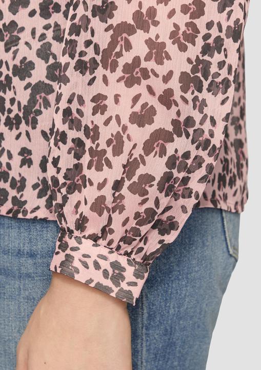 Immagine prodotto S.Oliver Bluse Leicht transparente Chiffonbluse mit All-over-Print (36)