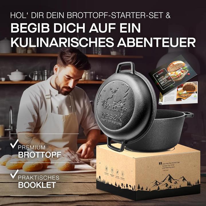 Image du produit Besok Gusseisen-Brotbacktopf