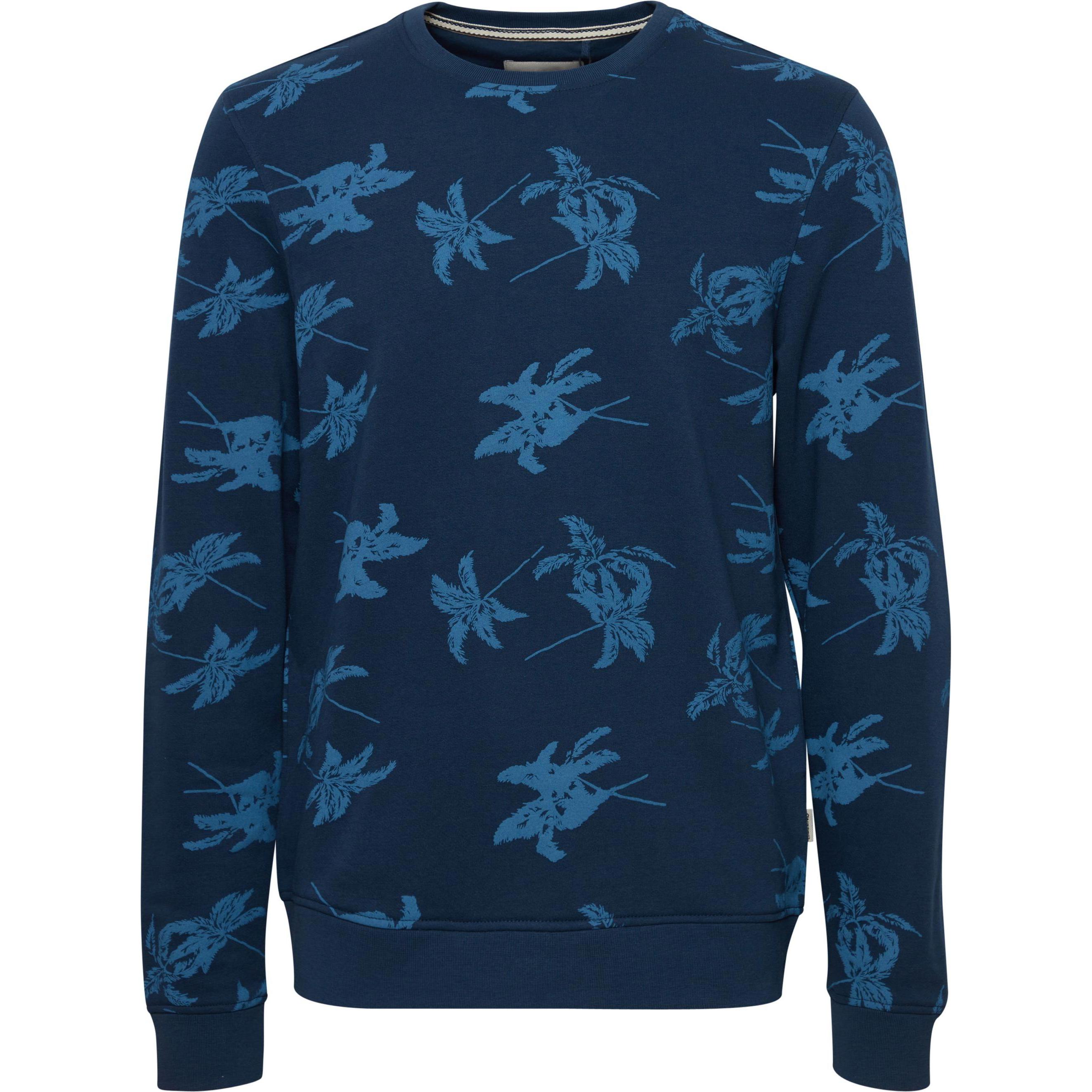 Blend, Herren, Pullover, BHSweatshirt - 20715358, Blau, (M)