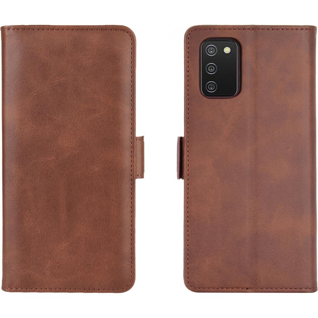Thumbnail - Screenguard Samsung Galaxy A02s CardLounge Lederhülle (Samsung Galaxy A02s), Smartphone Hülle, Braun