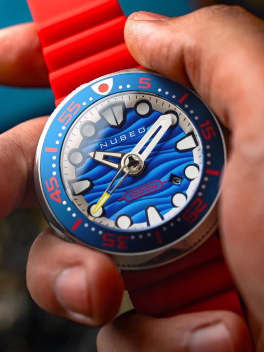 Actual product image Nubeo NB-6102-03 Ventana Limited Edition (Diving watch)