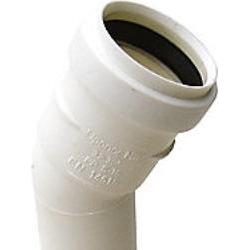 Nordic, Rohrverbindungstechnik, Ht-Pp (Amax Pro) Ø40 MM X 30° Hvid Bøjning