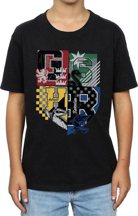 Immagine prodotto Maglietta in cotone delle case di Hogwarts per ragazzi (116)