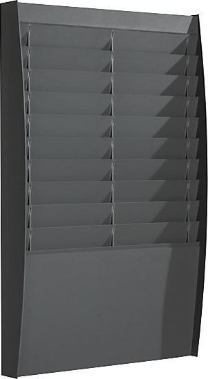 Actual product image Paperflow Sorting board 20 Fä. black (A4)
