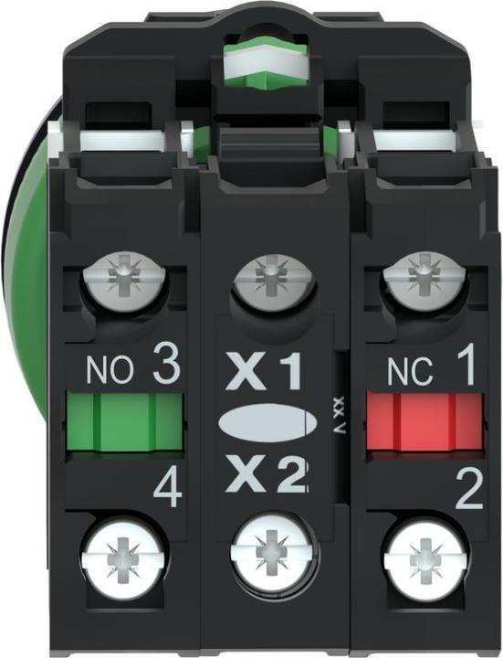Actual product image Schneider Electric Schneider illuminated selector switchXB5FK135M5compl Flush plastic or 30mm 230V
