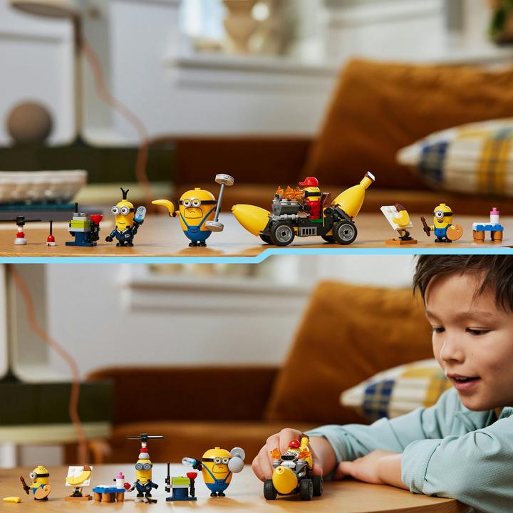 Actual product image LEGO Minions and the banana car (75580, LEGO Minions)