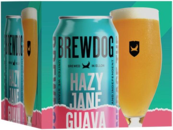 Actual product image BrewDog New England gets a juicy makeover that turns the exotic fruits up to 11. (4 x 33 cl)
