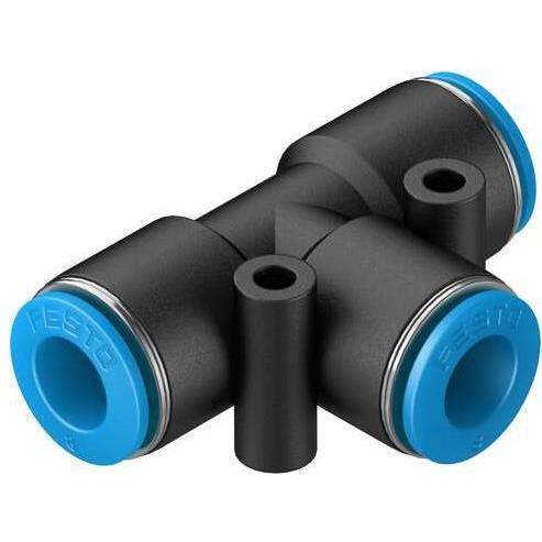 Festo, Tecnologia di connessione dei tubi, Push in T Connector, 8mm (Connessione a T)