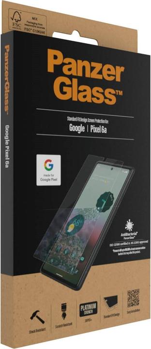 Actual product image PanzerGlass Google Pixel 6a AB (1 Piece, Google Pixel 6a)