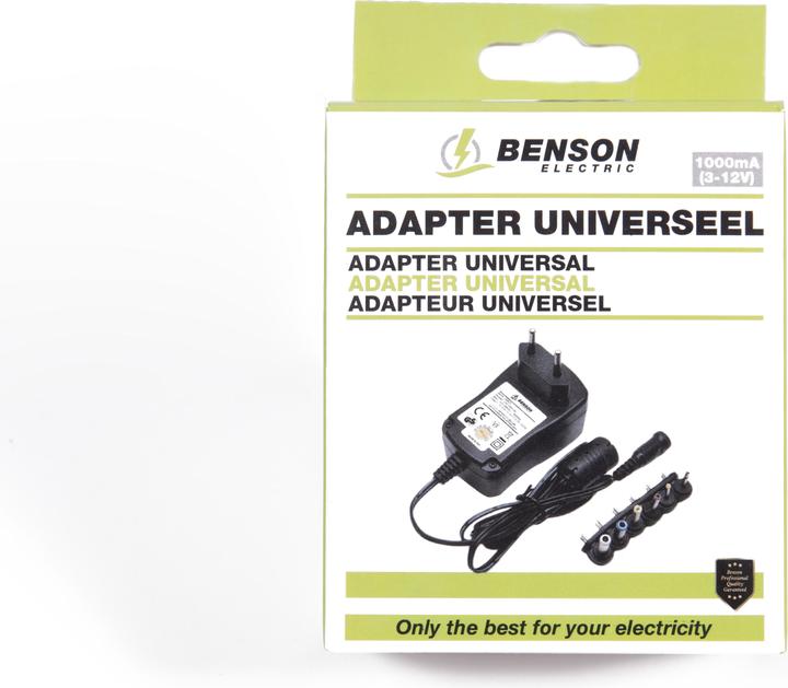 Produktbild Benson Electric Universal Netzteil