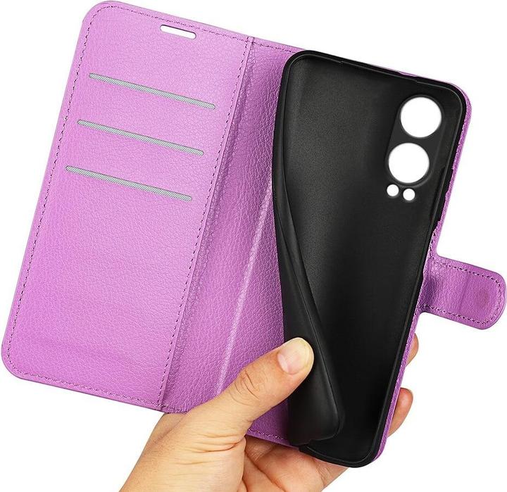 Actual product image Cover-Discount OnePlus Nord CE4 Lite - Leather Case Cover (Oneplus Nord CE 4)