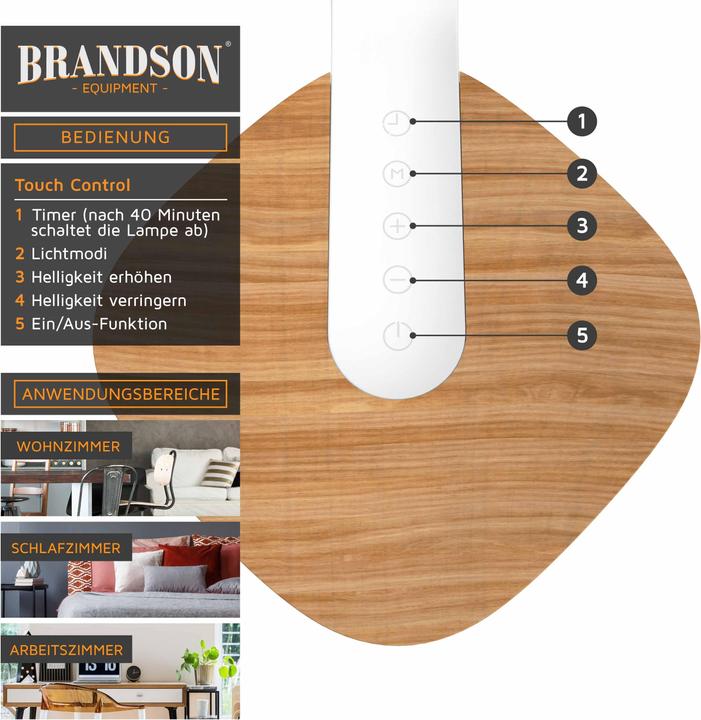 Actual product image Brandson Desk lamp (250 lm)