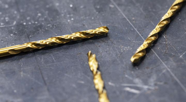 Actual product image RS PRO TiN coated HSS drill,3.2mm dia (3.2 millimetres)