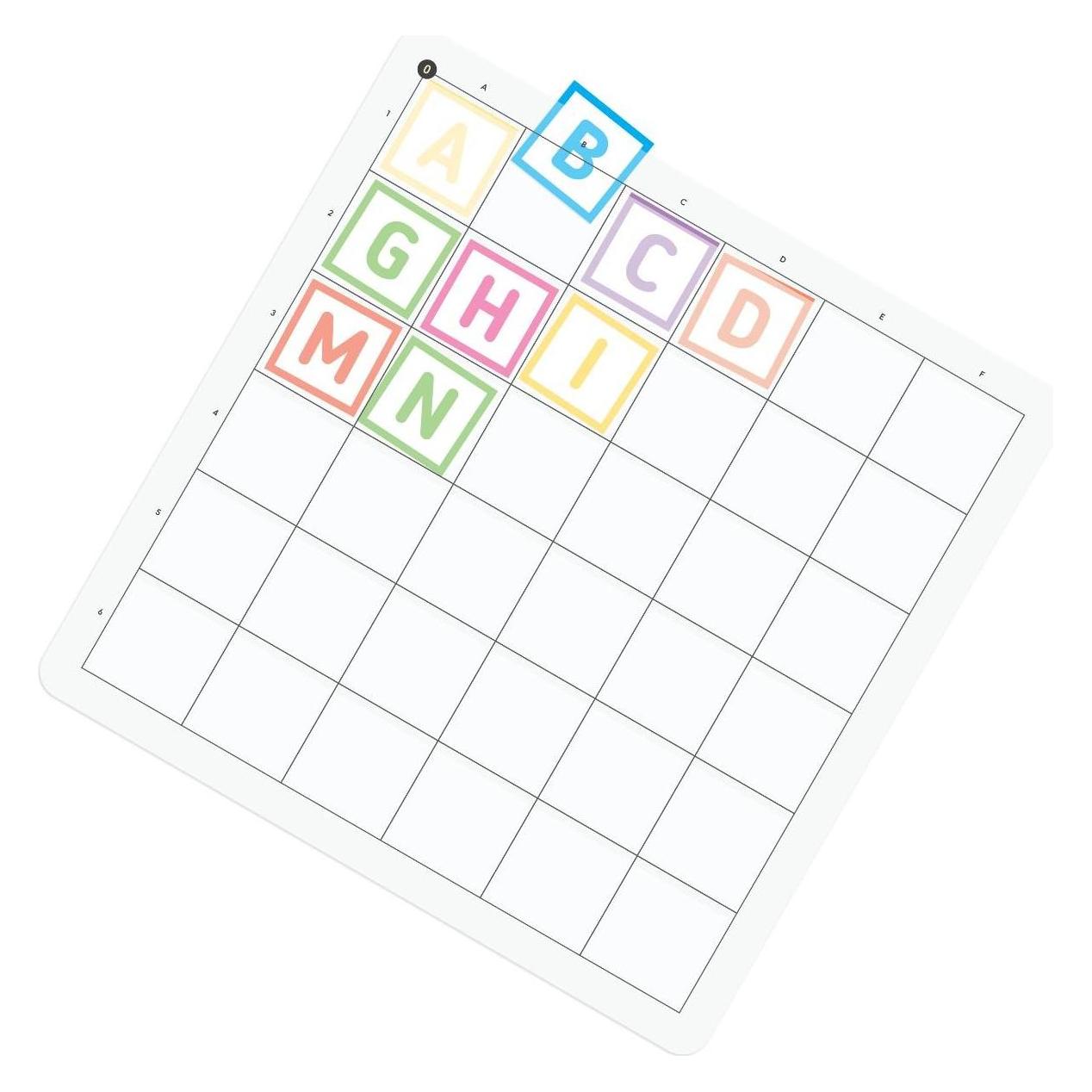 Primotoys Primo Toys Cubetto Mint Coding Transparente Matte 6x6 Ab 3 Jahren Geeignet (Pt-Transp Map 6X6)