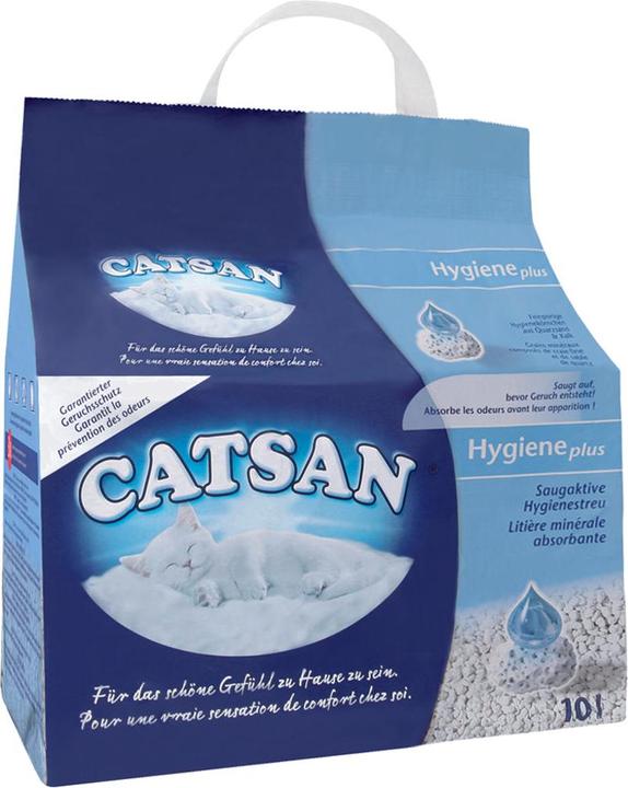 Immagine prodotto Catsan Hygiene Plus (Non agglomerante, Biodegradabile, Neutralizzante, 4.82 kg)