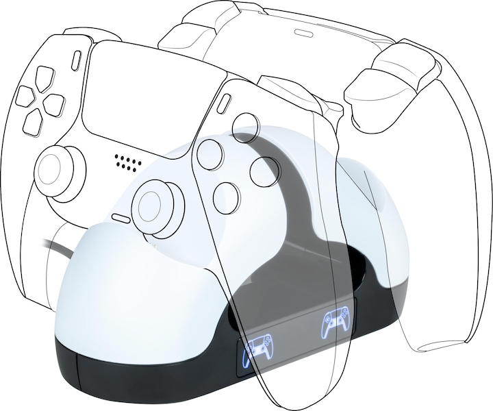 Bigben USB Dual-Charger V3 (PS5)
