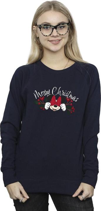 Immagine prodotto Disney Minnie Mouse Christmas Holly Felpa Donna (L)