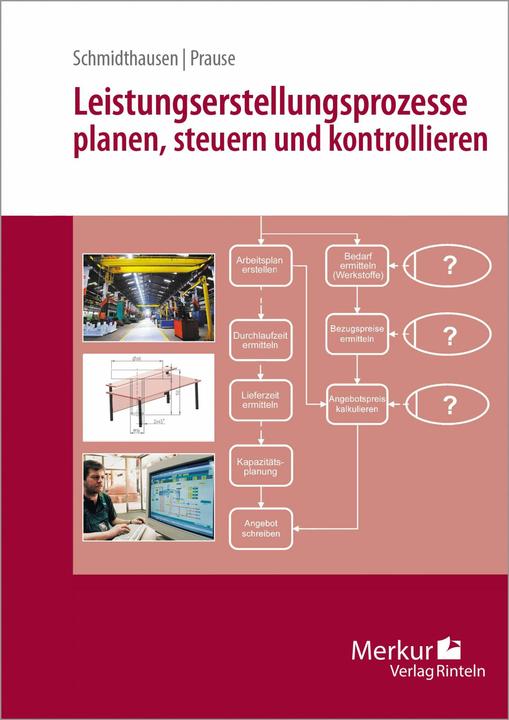 Actual product image Merkur Leistungserstellungsprozesse planen, steuern und kontrollieren (German, Petra, Schmidthausen, Michael/Prause, 2024)