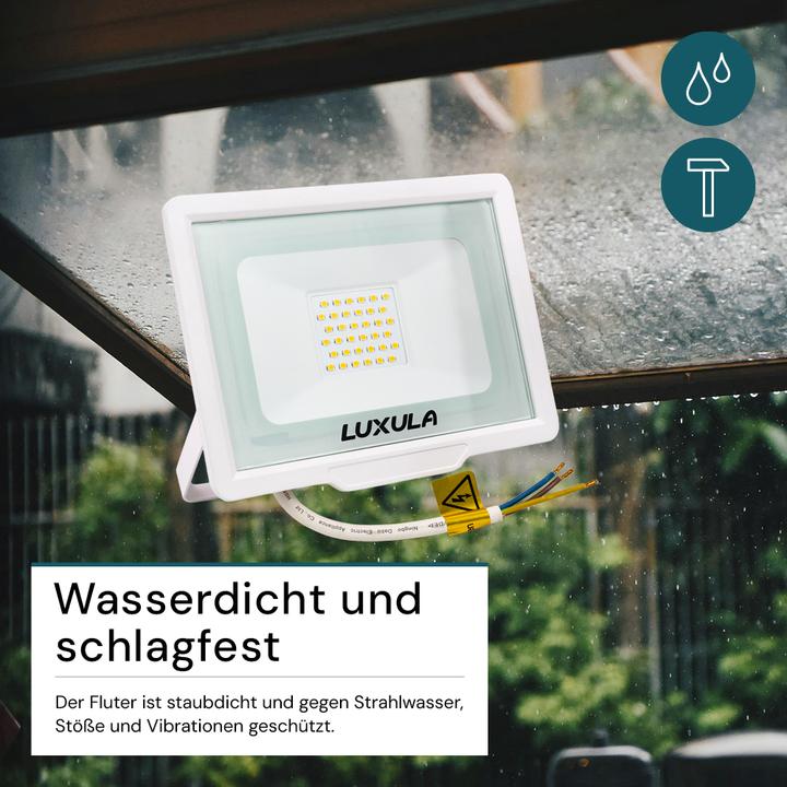 Actual product image Luxula LED floodlight (3000 lm, IP65)