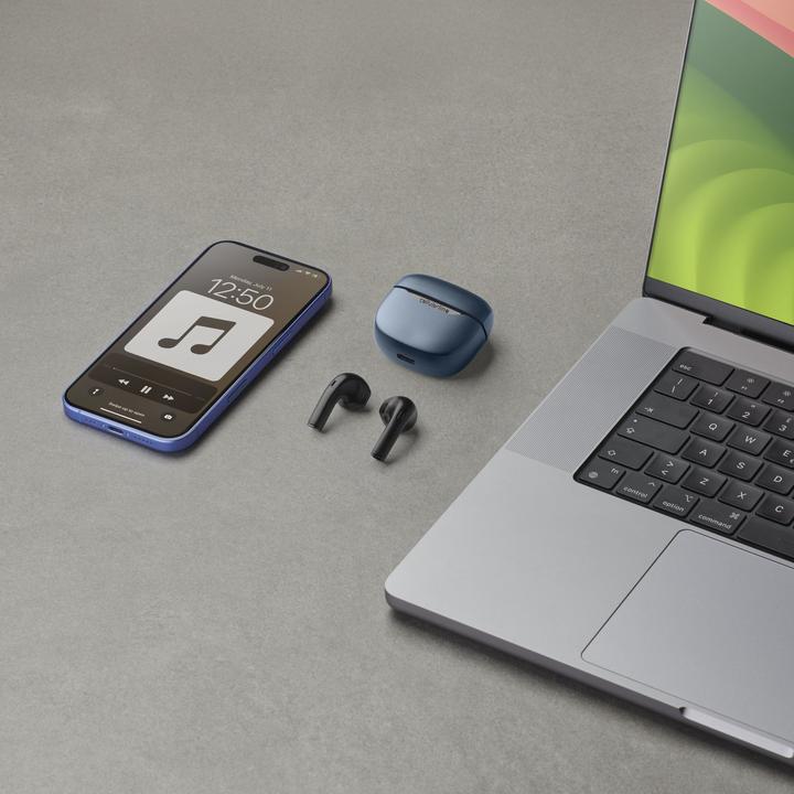 Immagine prodotto Cellularline Core Pro Auricolari Bluetooth con custodia di ricarica, display LED e funzione ENC (6 h, Senza fili)