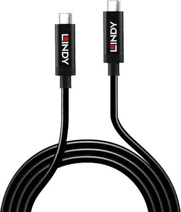Actual product image Lindy USB 3.1, Gen 2, C/C, Active Cable (3 m, 60 W)