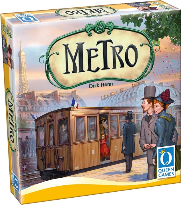 Produktbild Metro, d ab 8 Jahren, 2-6 Spieler, Spieldauer 30 Min. (Deutsch)