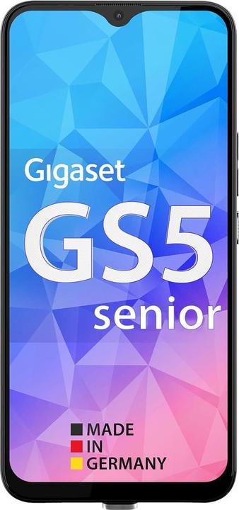Produktbild Gigaset GS5 senior (64 GB, Dark Titanium Grey, 6.30", Dual SIM, 4G)