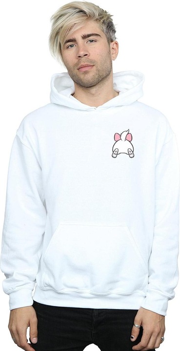 Immagine prodotto Disney Aristocats Marie Backside Breast Print Felpa con Cappuccio Uomo (5XL)