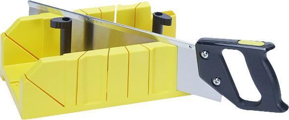 Actual product image Stanley Mitre box with saw