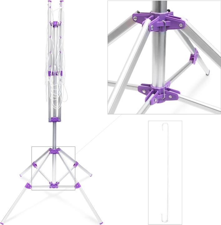 Actual product image Relaxdays Rotary dryer (19 m)