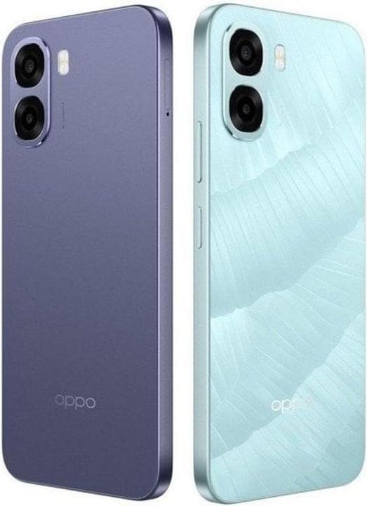 Actual product image OPPO A6x 128GB Blauw 5G (128 GB, Blue, Ice Blue, 6.75", Dual SIM, 5G)