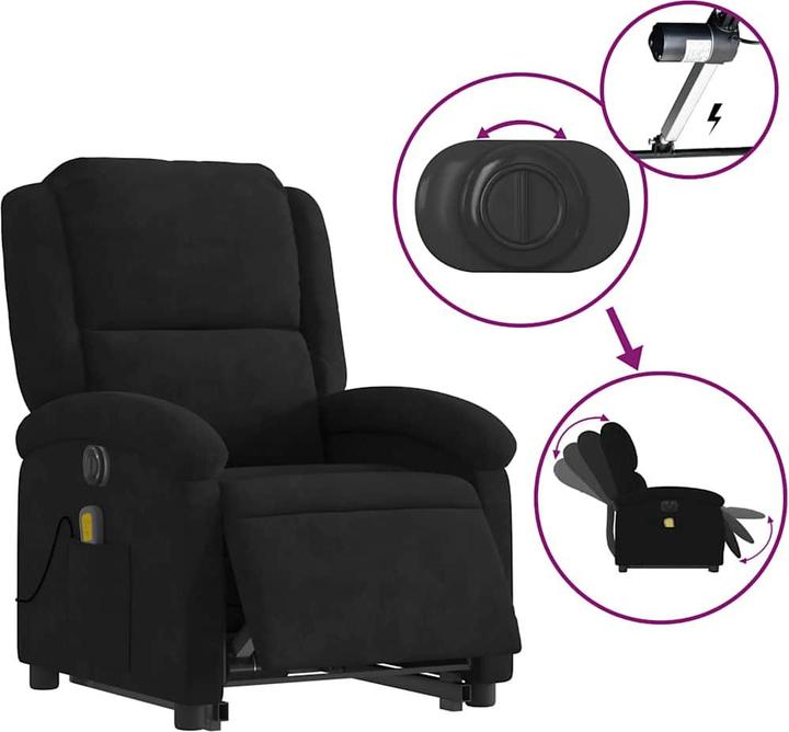 Image du produit vidaXL Massagesessel mit Aufstehhilfe