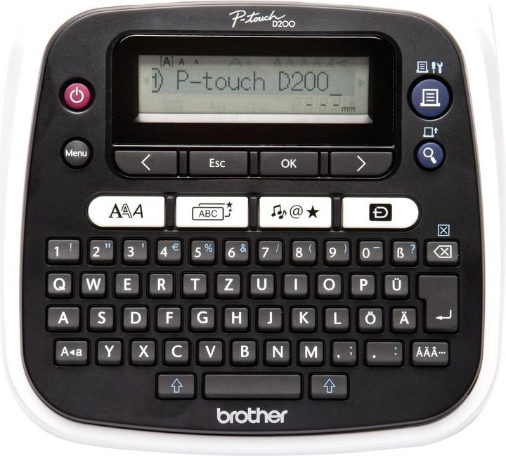 Actual product image Brother Pt-D200bwvp