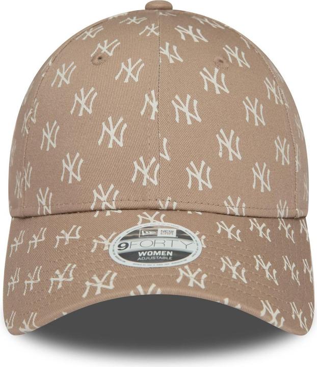 Actual product image New Era 9Forty Monogram New York Yankees Ash Brown