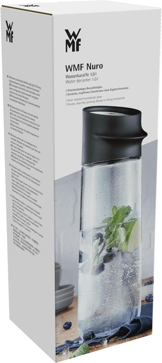Immagine prodotto WMF Caraffa d'acqua Nuro 1 litro, nero (1 l)