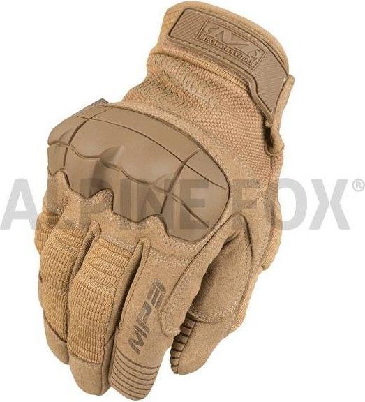 Actual product image Mechanix Wear Gloves Mechanix M-Pact® 3 Coyote 8 / S size. Velcro, TrekDry®, faux leather, palm, teeth, Armortex® (S)